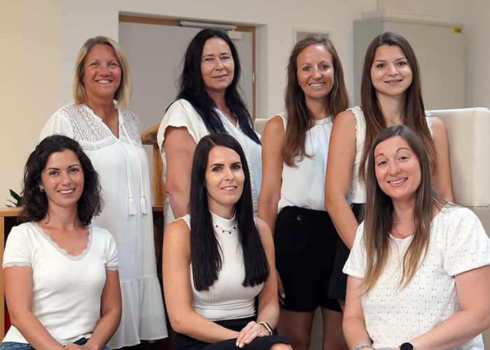 Teamfoto Kindergarten Bildungscampus Pannonia
